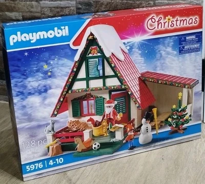PLAYMOBIL 5976 navidad Casa Cabaña Papa Noel  (2014) . Nuevo Precintado  - Imagen 1 de 4
