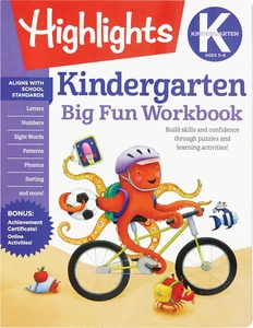 Kindergarten Big Fun Workbook: Kindergarten-Arbeitsbuch mit Lernaktivitäten fo - Bild 1 von 12
