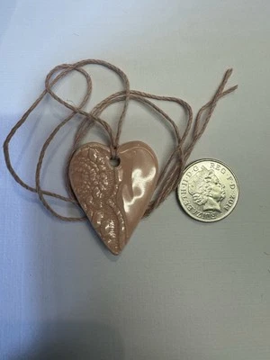Handmade Ceramic Pendant - Image 1 of 2