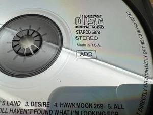 U2 : CD RATTLE AND HUM - SOUTH AFRICA - Picture 1 of 4