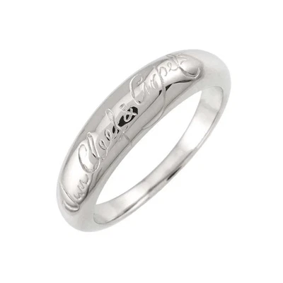 Van Cleef Arpels Senior Tulle Ring Platinum size8.25(US) 90300704 - Image 1 of 4