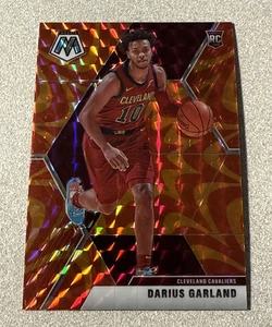 2019-20 Panini Mosaic Orange Reactive Prizm #249 Darius Garland Cavaliers - Bild 1 von 2
