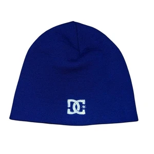 Y2K DC Shoes Wendemütze schwarz weiß Beanie - Bild 1 von 7