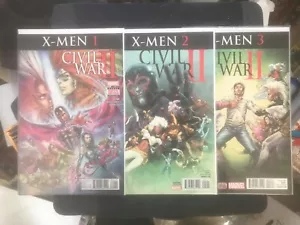 Civil War II X-Men #1 - 3 (2016 Marvel) David Yardin Cover, Komplettsatz 3 - Bild 1 von 4