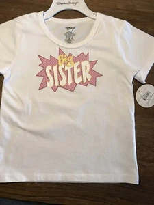 Big Sister Superhero T-shirt Size 4t Girls - Picture 1 of 4