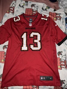 Men's Tampa Bay Buccaneers Mike Evans Nike Red Game Jersey - Picture 1 of 6