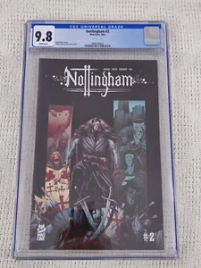 SELTEN Nottingham #2 1. Druck CGC 9.8 2021 Mad Cave Hazan Connery Volk Cover! - Bild 1 von 8