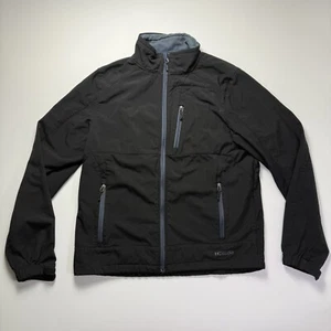 Black Diamond Men's XL Double Diamond Sheldon Jacket Soft Shell Full Zip Black - Picture 1 of 11
