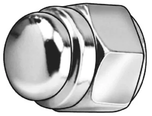 Hardware Chrome Cap Nuts 7/16-20 For Harley 06057 - Picture 1 of 1