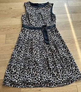 Cocktailkleid Vera Mont Gr. 42 Top Zustand sommer kleid Leopard-Print modern 003 - Bild 1 von 7