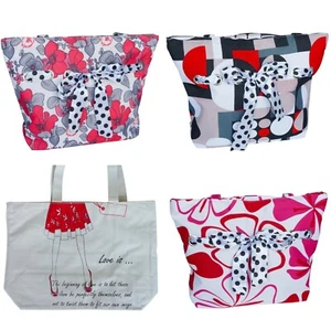 Women Handbag Shopping Large Shoulder Bag Casual Tote Bag Fabric Fashion bag - Picture 1 of 20