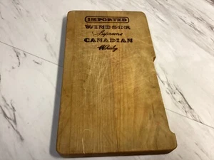 Vintage Windsor Supreme Canadian Whiskey cutting board-Wood - Picture 1 of 10