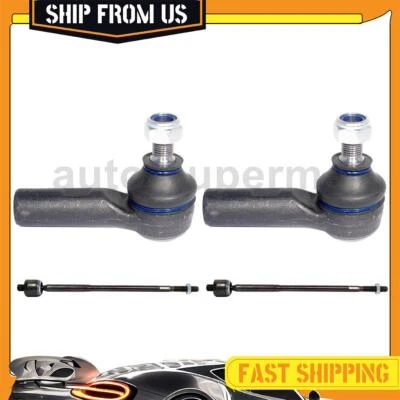 Para Toyota MR2 Spyder 2000-2005 1,8 L Delphi extremo de varilla de dirección interior exterior 4x Foto 1 de 4