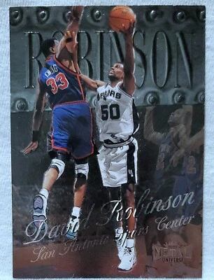 Карта 1998-99 Metal Universe No97 Дэвид Робинсон San Antonio Spurs - Изображение 1 из 2