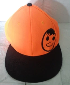 NUEVO SIN ETIQUETAS - Para hombres - Naranja Neón - Neff - Snapback - Cara sonriente - Gorra de béisbol / Sombrero - Imagen 1 de 2