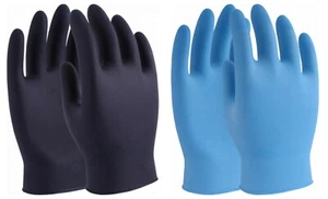 Nitrile Disposable Gloves Hantex DG-NOVA Textured Powder Free Box of 100 - Picture 1 of 6