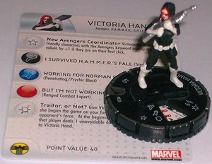 VICTORIA HAND #033 Chaos War Marvel Heroclix RARE - Picture 1 of 1