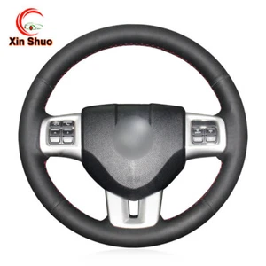 Artificial Leather Car Steering Wheel Cover for Dodge Challenger Charger Avenger - Picture 1 of 5