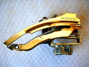 **1990`s NOS SHIMANO FD-TY22 GS STEEL FRONT DERAILLEUR UNMARKED CONDITION** - Picture 1 of 6
