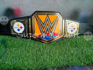 Pittsburgh Steelers Championship Belt Super Bowl NFL Football Replica 2mm brass - Picture 1 of 5