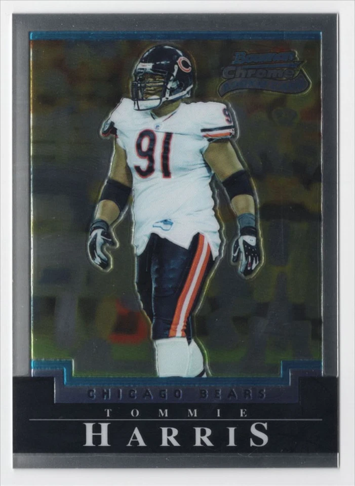 2004 BOWMAN CHROME ROOKIE Tommie Harris Rookie Chicago Bears #112 - Image 1 of 2