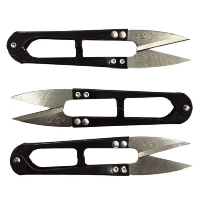 3 PIEZAS HILO DE COSER PINZAS CORTACÉSPED RECORTE TIJERAS ARTESANÍA primeros auxilios Foto 1 de 4