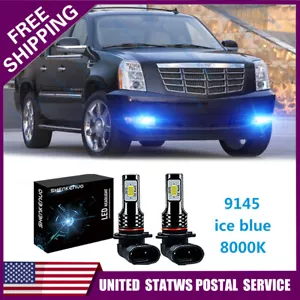 H10 9145 LED Fog Driving Light Bulbs For Cadillac 2007-2014 Escalade ESV EXT SRX - Picture 1 of 12