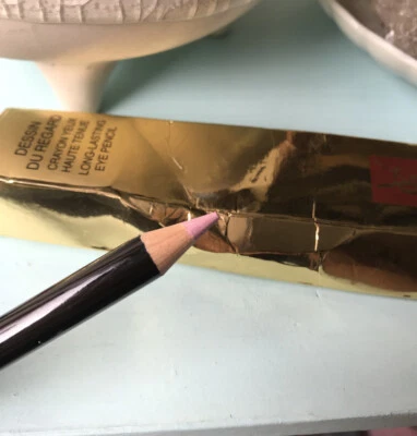 YSL Yves Saint Laurent Long-Lasting Eye Pencil 12 Pink Eyeliner & Sharpener - Image 1 of 4