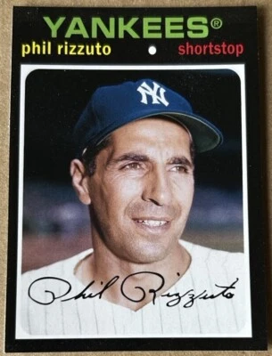 PHIL RIZZUTO  2012 TOPPS ARCHIVES  Card #96 NM-MT Condition - Image 1 of 2