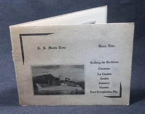 Grace Line S.S. Santa Rosa Crise Ship 5x7 Photograph Passengers Leaving Ship - Picture 1 of 2