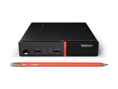 Lenovo ThinkCentre M715q Tiny PRO A10-8770E R7 2.8GHz 8GB 256GB SSD Win 10 Pro - Image 1 of 3