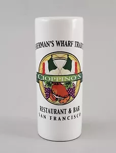 Cioppino's Restaurant Fisherman's Wharf San Francisco Double Shot Glass (?) - Picture 1 of 7