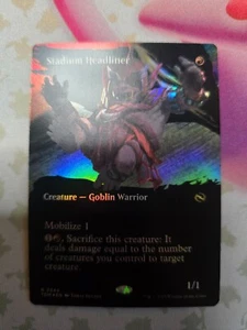 Stadium Headliner - Foil - Borderless Tarkir: Dragonstorm MTG - Bild 1 von 2