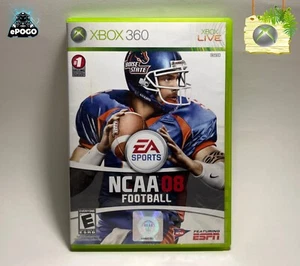 NCAA 08 Football (Microsoft Xbox 360 Game) CIB COMPLETE | TESTED | SHIPPED TODAY - Picture 1 of 3