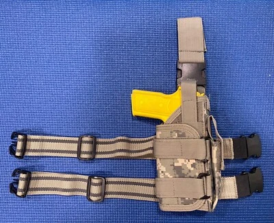 UTG Digital Camuflaje Universal Táctico Pierna Funda Pistola Mag Bolsa Foto 1 de 4