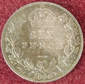GB Sixpence 1898 (E2506) - Bild 1 von 2