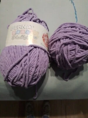 Bernat Baby Blanket Yarn lot of 2 - Image 1 of 4