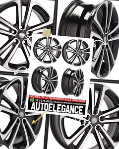 Jante Alliage 17 " Adapté pour Alfa Romeo Mercedes Opel Peugeot Renault - Photo 1/8