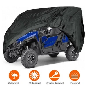 SxS Utility Vehicle Cover Storage Waterproof For Yamaha WOLVERINE X4 ATV - Picture 1 of 9