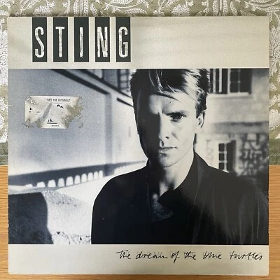 Sting The Dream Of The Blue Turtles Lyric Sheet LP Album Vinyl Record VGC - Image 1 of 4