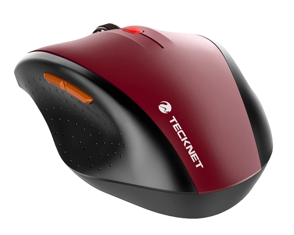 Full Comfortable Wireless Mouse for Windows 10/8/7/Vista Notebook Laptop Desktop - Image 1 of 4