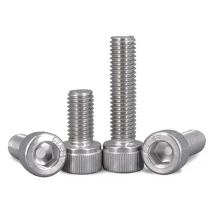 Bulloni testa testa tappo esagonale a brugola M3 M4 M5 acciaio inox 304 DIN912 - Foto 1 di 5