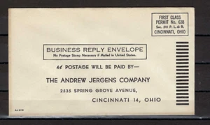 'CINCINNATI OHIO ""THE ANDREW JERGENS COMPANY"" EE. UU. 40 - Imagen 1 de 1