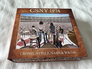 Crosby Stills Nash & Young - CSNY 1974 Blu-Ray/DVD 2014 Live Pure Audio OOP RARE - Picture 1 of 4
