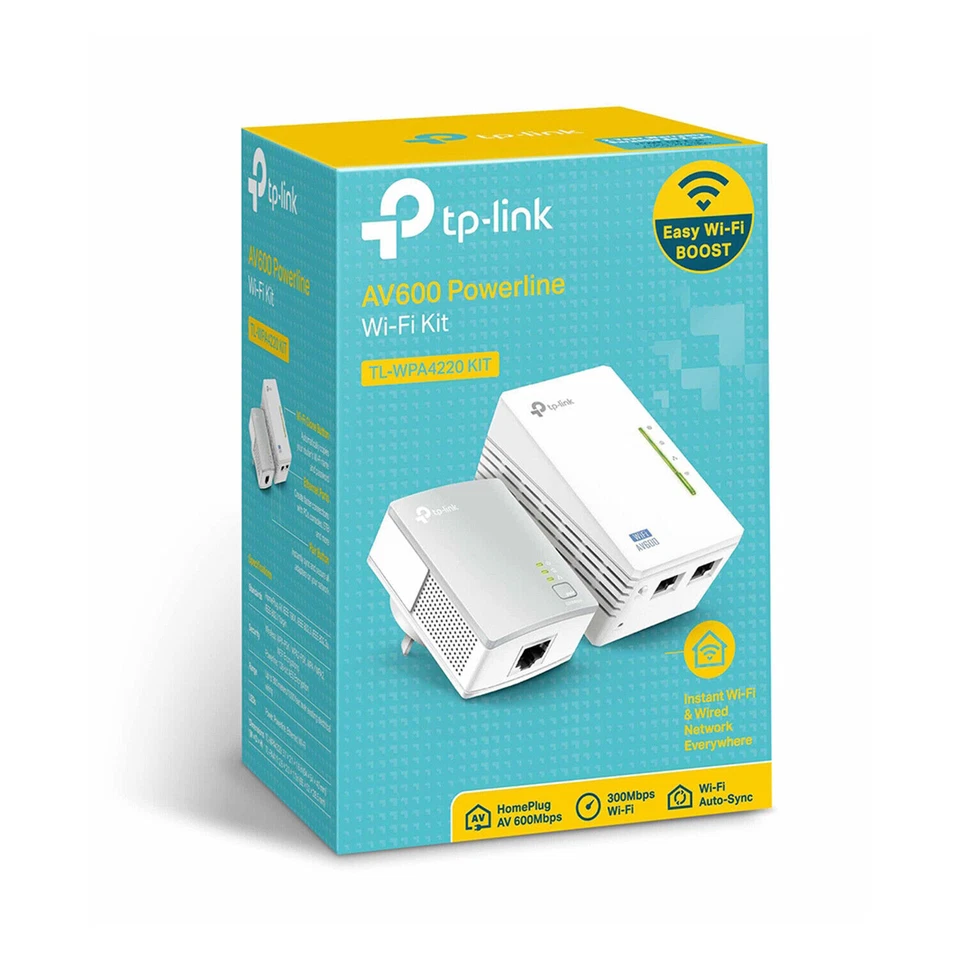 TP-LINK TL-WPA4220KIT Starter Kit Powerline AV600