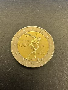 2 Euro Münze Athen 2004 Olympische Sommerspiele Sammlerstück Selten - Bild 1 von 5