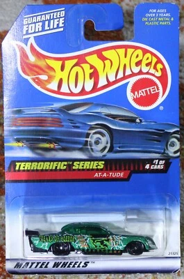 Mattel Hot Wheels 1999 Terrorific Series AT-A-TUDE #977 Foto 1 de 4