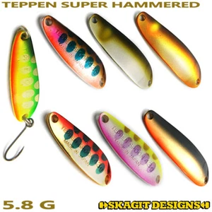 Skagit Designs TEPPEN Super Hammered 5,8g 37mm versch. Farben Forellenlöffel - Bild 1 von 9