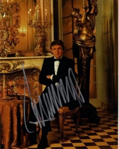 Fotografía 8x10 autografiada firmada por Donald Trump - Imagen 1 de 1