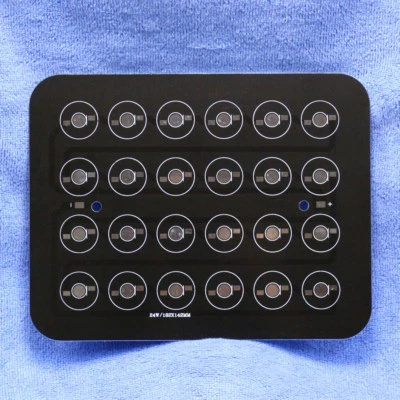 24W Aluminum PCB 182x142mm for Power LED Lamp Spot Light Bulb 24x1W / 24x3W - Image 1 of 2